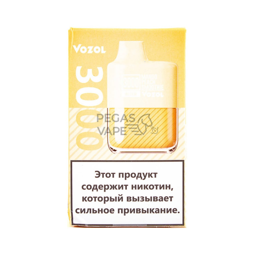 _0006_Вейп Vozol Alien 3000 тяг Манго Персиковый Коктейль 2% Одноразовый-min