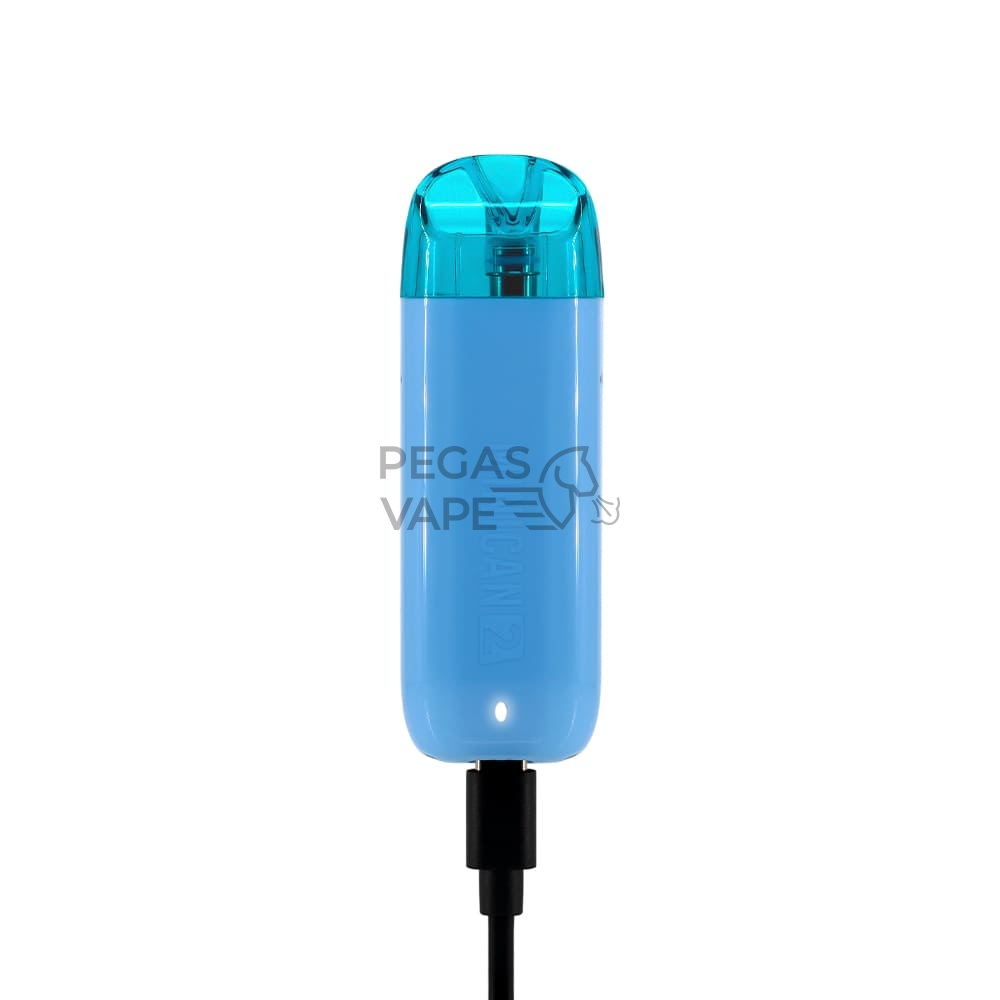 ЭС BRUSKO MINICAN 2 GLOSS EDITION, 400 MAH, СИНИЙ5