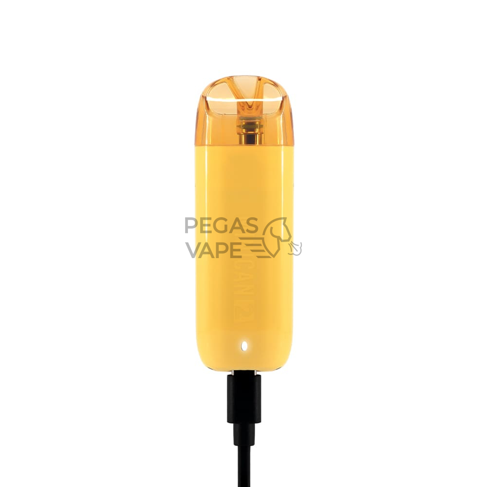 ЭС BRUSKO MINICAN 2, Gloss Edition 400 mAh, Желтый5