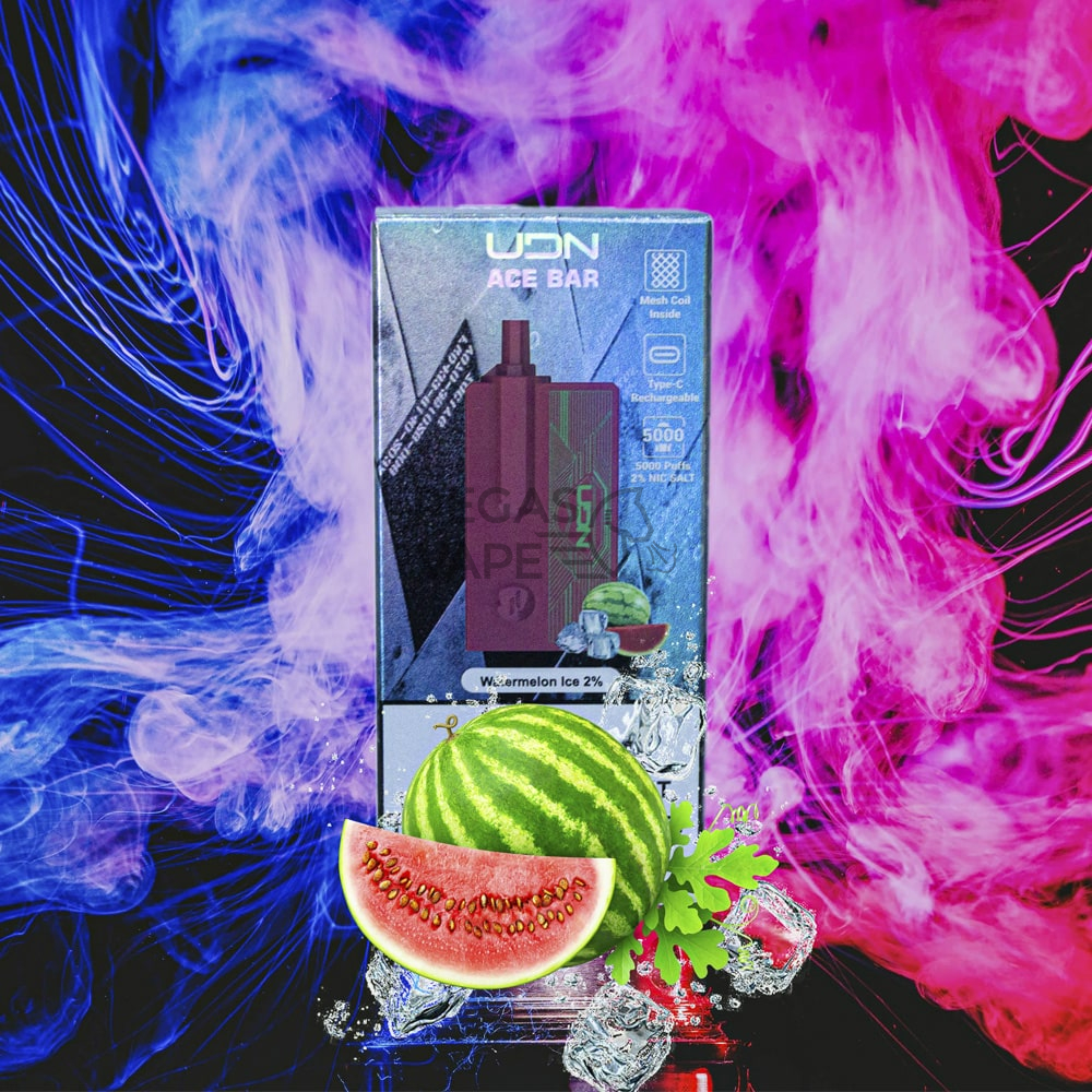 _0014_UDN Ace Bar Арбуз лёд ( 5000зат.) 5000 затяжек-min