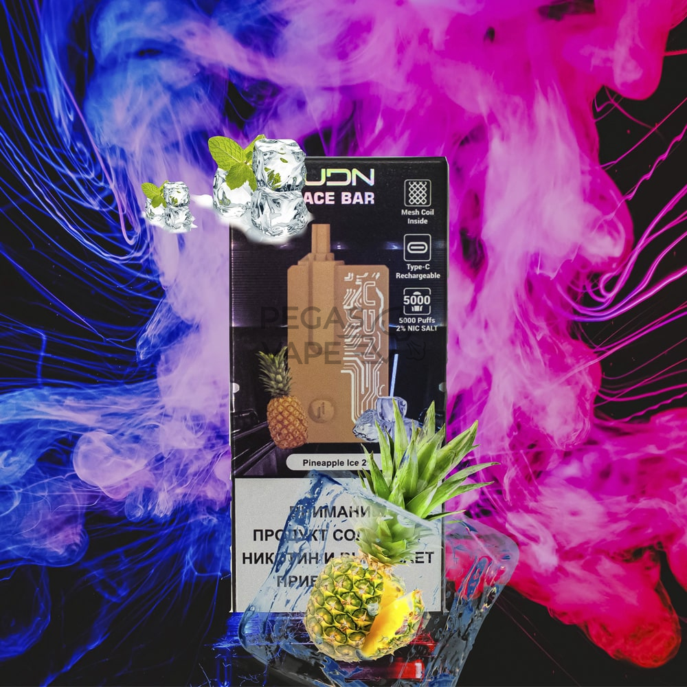 _0017_UDN Ace Bar Ананас лёд ( 5000зат.) 5000 затяжек-min