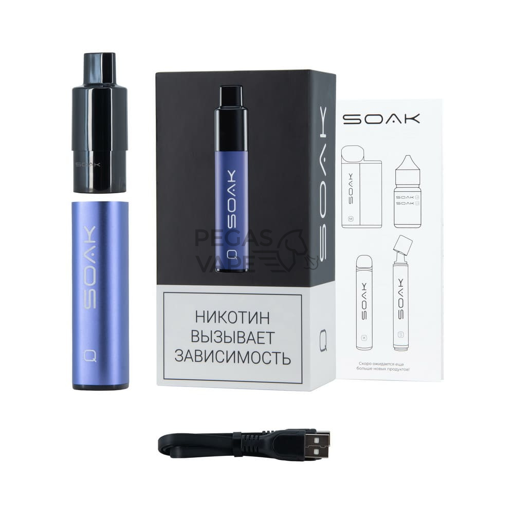 ЭС Soak Q, 850 mAh, Amethyst Purple7
