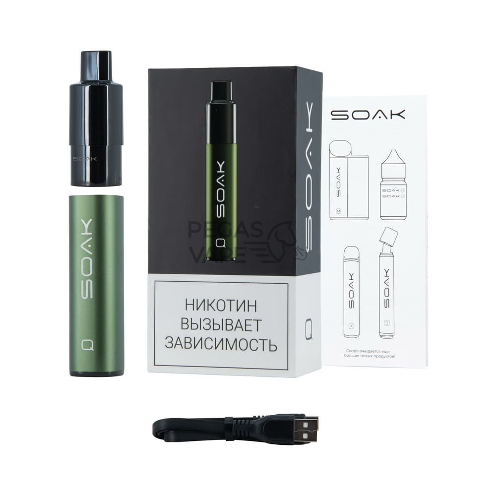 ЭС SOAK Q, 850 MAH, EMERALD GREEN8