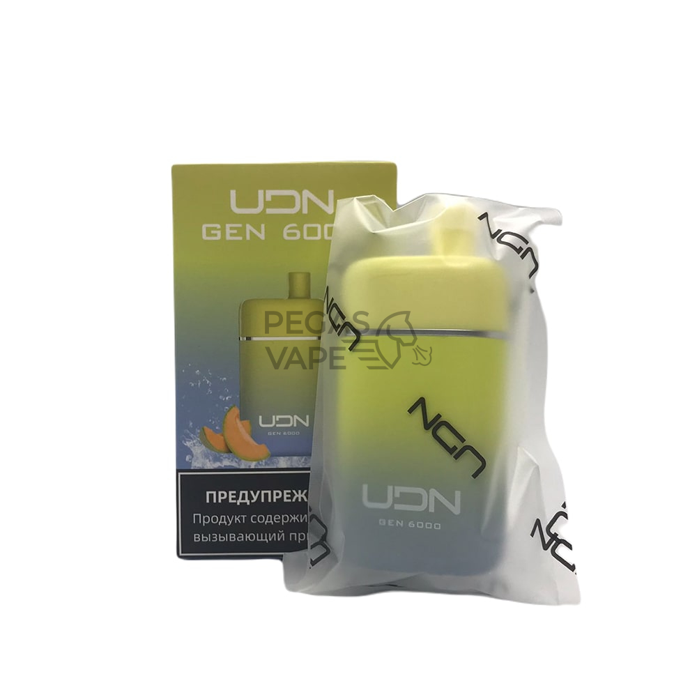 UDN_GEN_0015_UDN GEN Banana Melon (Банан-дыня) 20 мг 6000 затяжек-min