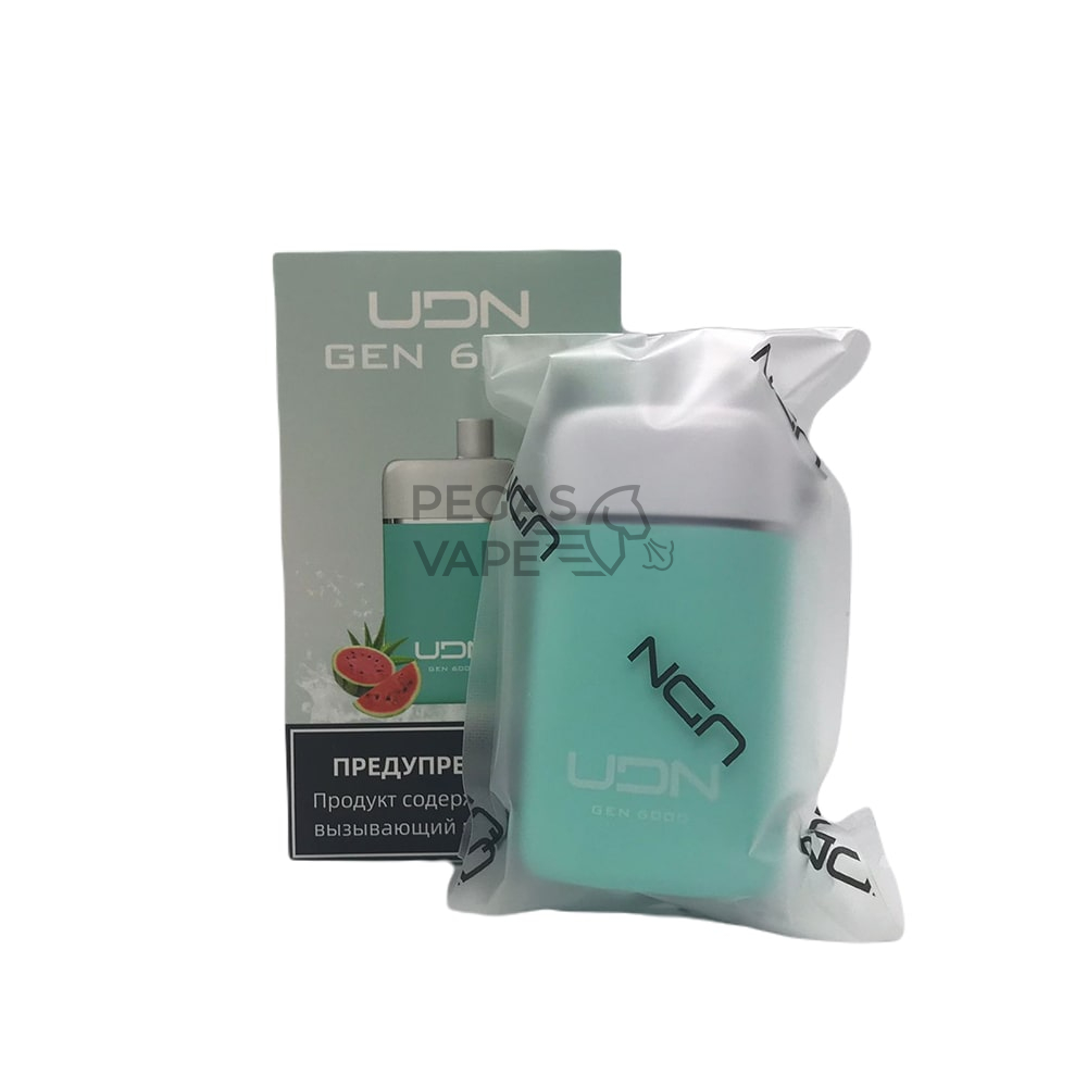 UDN_GEN_0016_UDN GEN Aloe Watermelon (Алоэ-арбуз) 20 мг 6000 затяжек-min