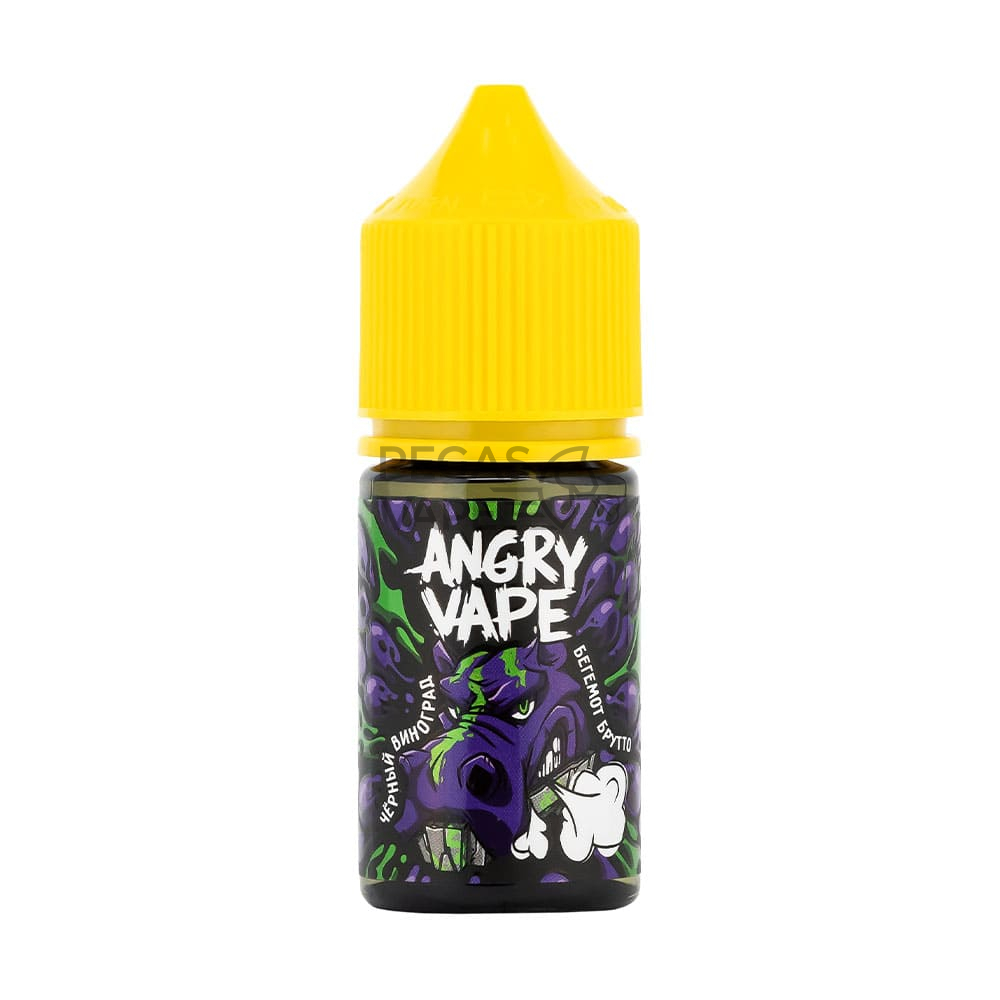 ЖИДКОСТЬ ANGRY VAPE SALT, 30 МЛ, БЕГЕМОТ БРУТТО (ЧЕРНЫЙ ВИНОГРАД), 2