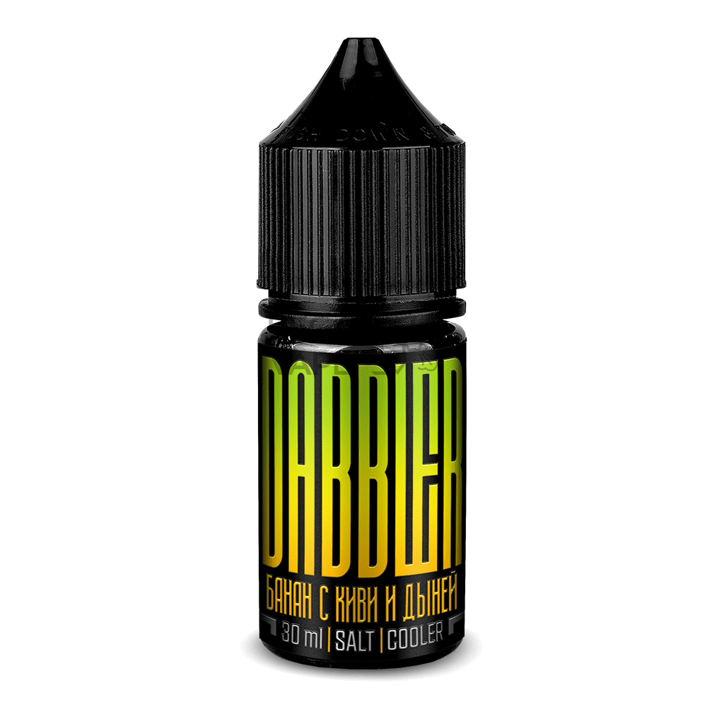 Жидкость Dabbler Salt (chubby), 30 мл, Банан с киви и дыней, 2 ultra_15346