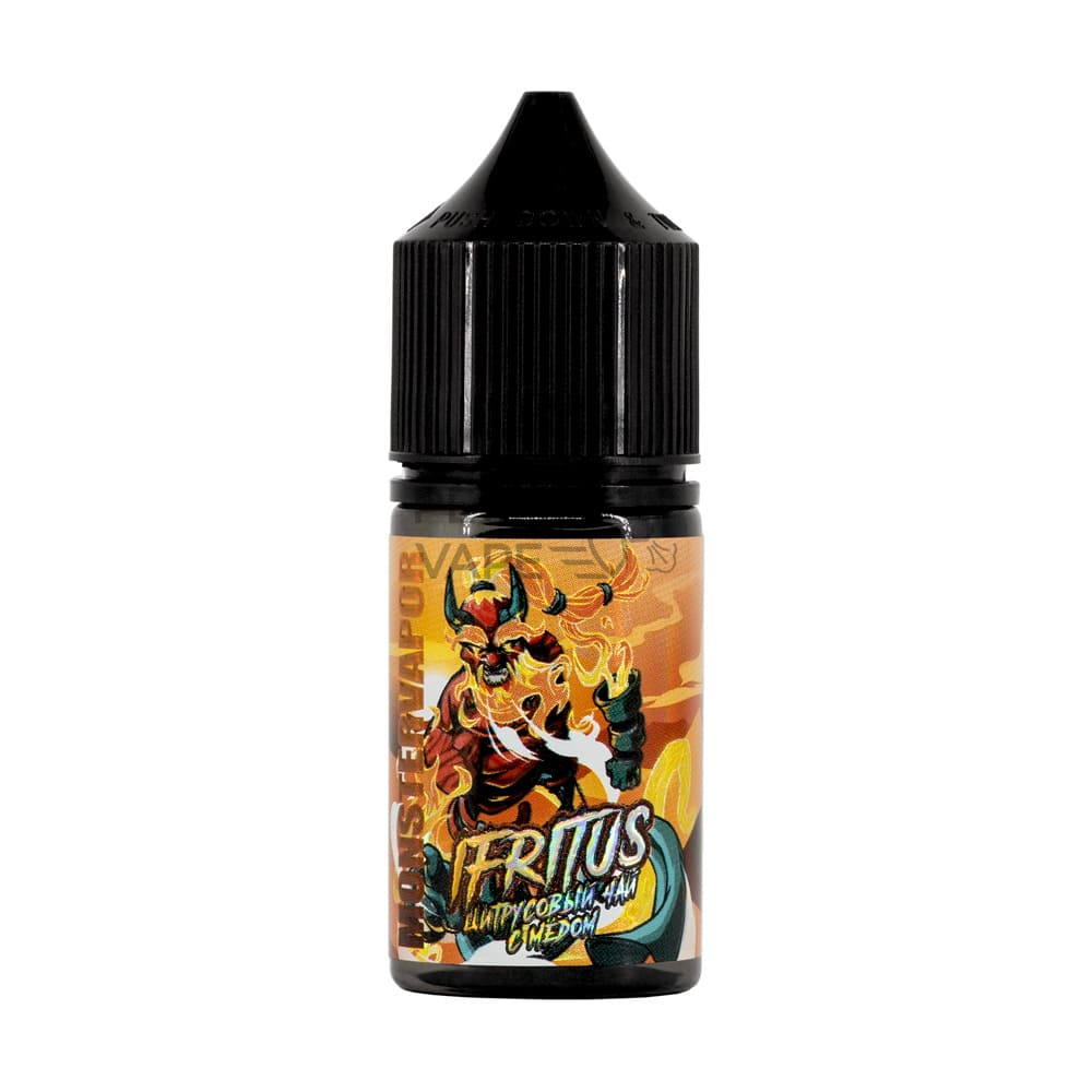 ЖИДКОСТЬ MONSTERVAPOR SALT, 30 МЛ, IFRITUS (ЦИТРУСОВЫЙ ЧАЙ С МЁДОМ), 2