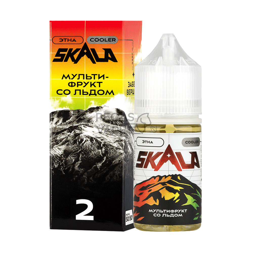 ЖИДКОСТЬ SKALA SALT, 30 МЛ, ЭТНА (МУЛЬТИФРУКТ СО ЛЬДОМ), 2