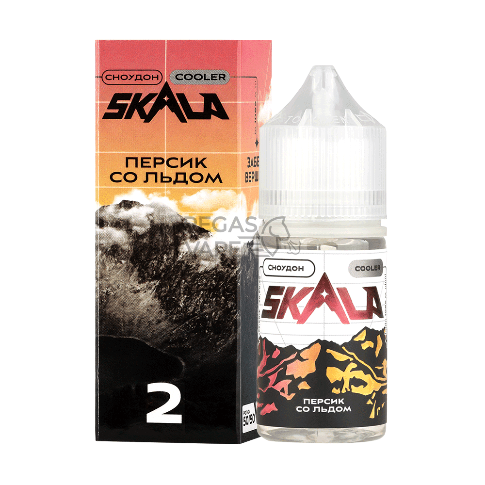ЖИДКОСТЬ SKALA SALT, 30 МЛ, СНОУДОН (ПЕРСИК СО ЛЬДОМ), 2