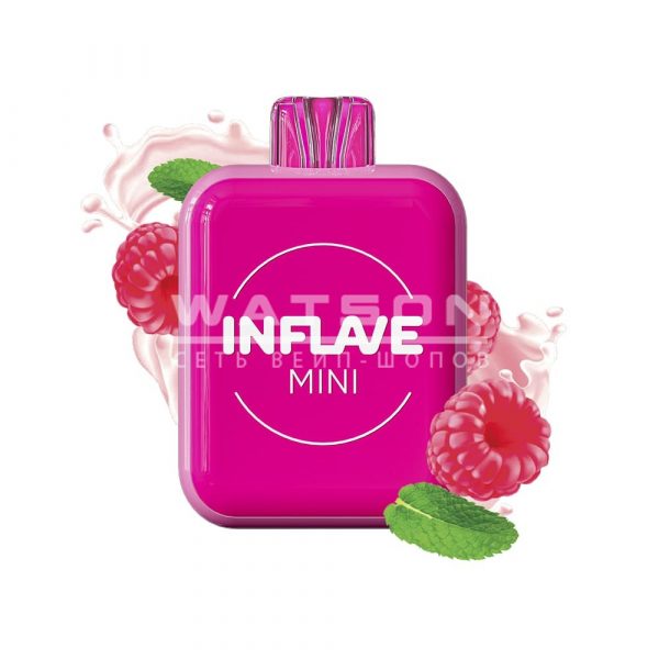Электронная сигарета INFLAVE MINI 1000 Raspberry yogurt (Малиновый йогурт) - Купить с доставкой в Красногорске