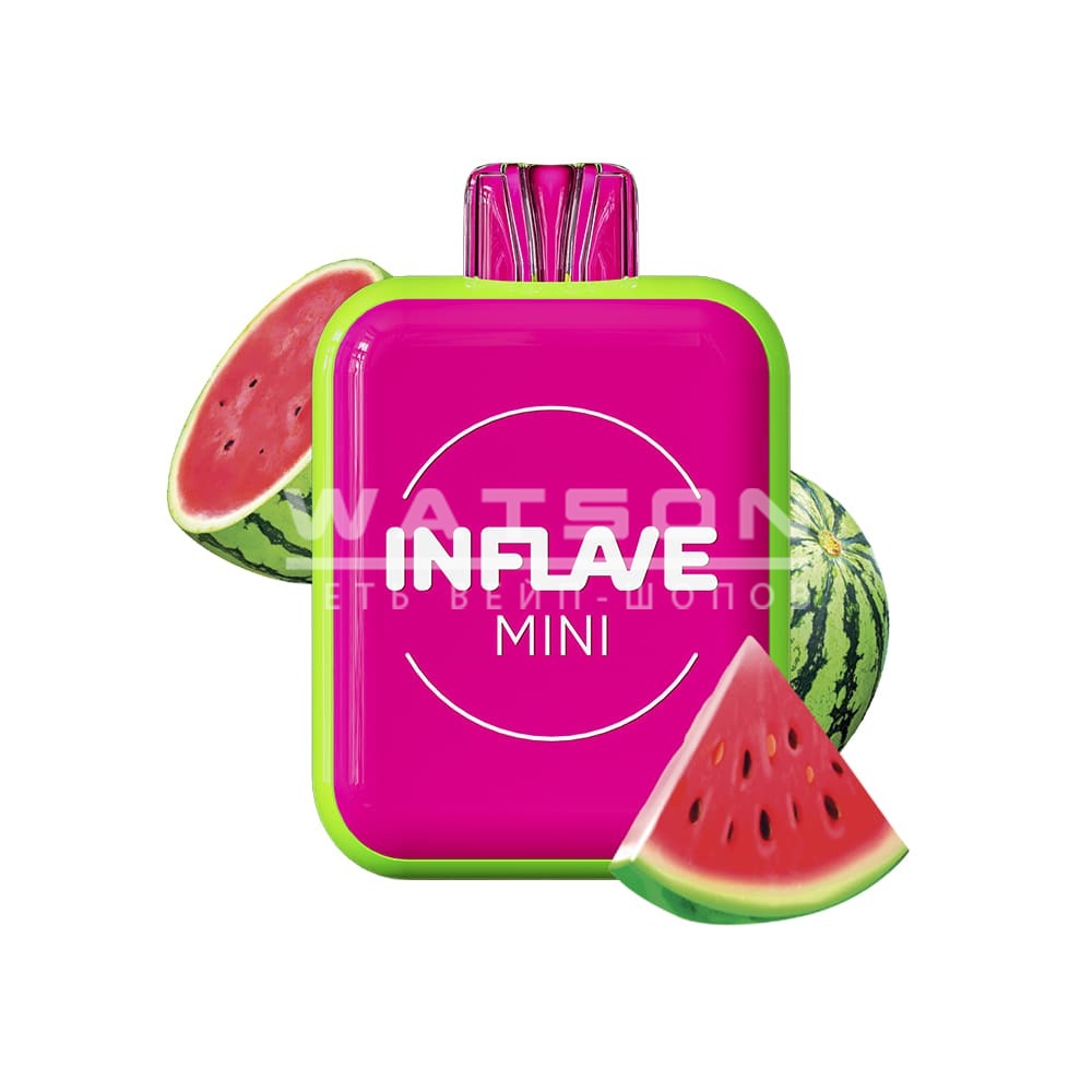 Электронная сигарета INFLAVE MINI 1000 Watermelon (Арбуз) Электронная сигарета INFLAVE MINI 1000 Watermelon (Арбуз) - Купить с доставкой в Красногорске