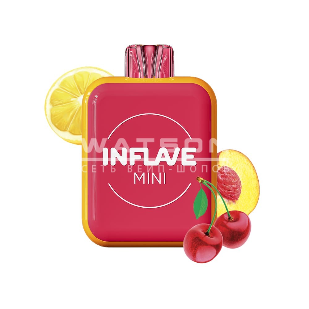 Электронная сигарета INFLAVE MINI 1000 Cherry Peach Lemon (Вишня Персик Лимон) Электронная сигарета INFLAVE MINI 1000 Cherry Peach Lemon (Вишня Персик Лимон) - Купить с доставкой в Красногорске