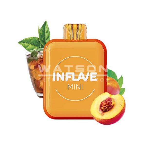 Электронная сигарета INFLAVE MINI 1000 Peach tea (Персиковый чай) - Купить с доставкой в Красногорске