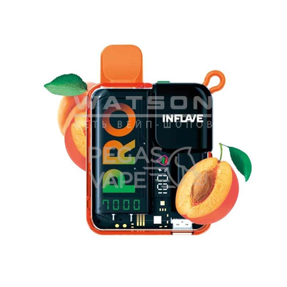 Электронная сигарета INFLAVE PRO 7000 (Абрикос) Электронная сигарета INFLAVE PRO 7000 (Абрикос) - Купить с доставкой в Красногорске