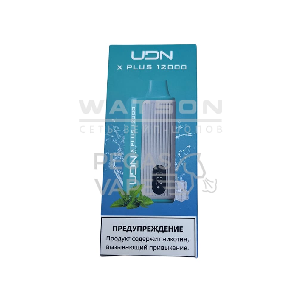 Электронная сигарета UDN X PLUS 12000 (Мята) Электронная сигарета UDN X PLUS 12000 (Мята) - Купить с доставкой в Красногорске