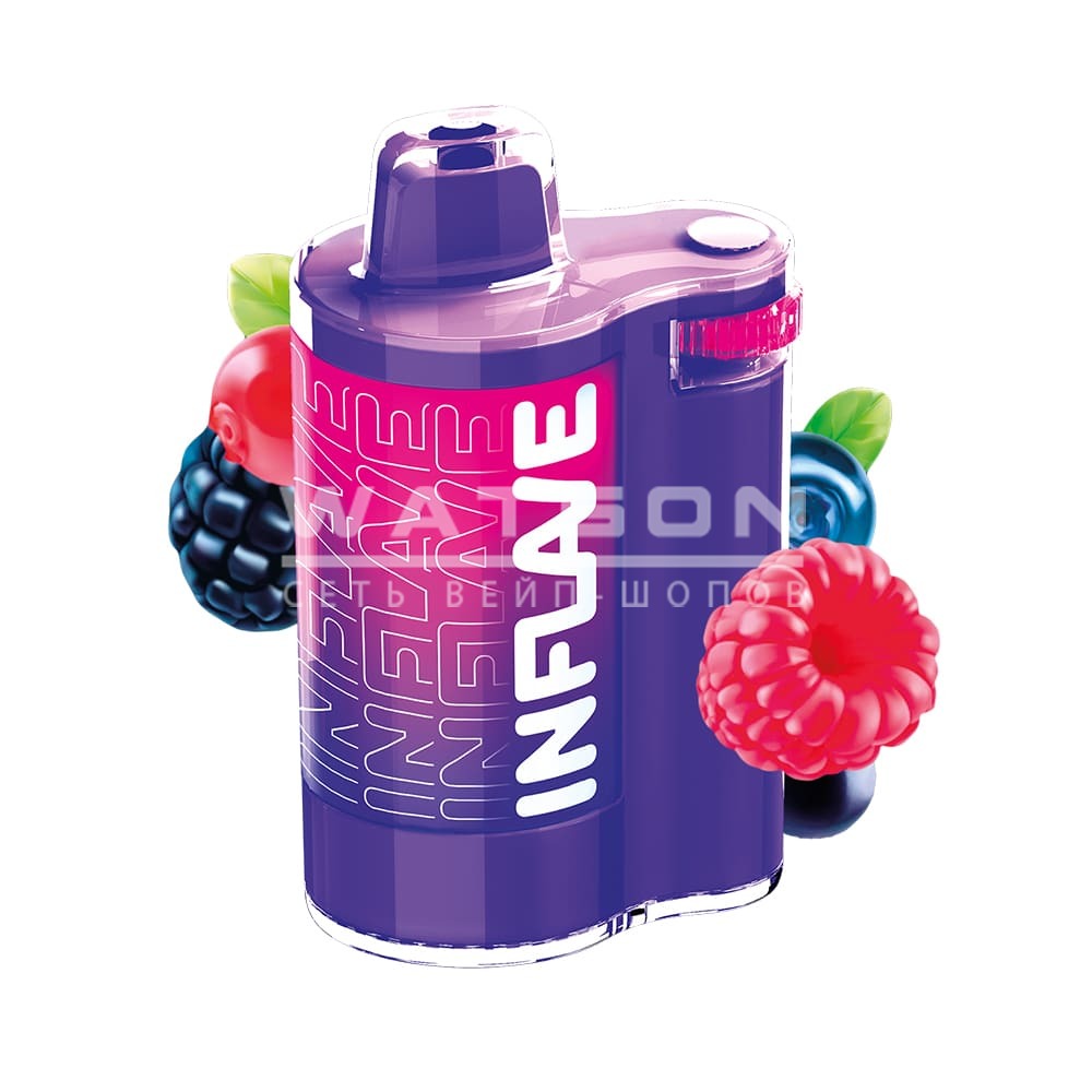 Электронная сигарета INFLAVE SPIN 8000 Forest Berries (Дикие ягоды) Электронная сигарета INFLAVE SPIN 8000 Forest Berries (Дикие ягоды) - Купить с доставкой в Красногорске