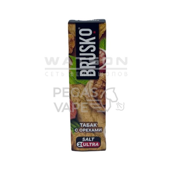 Жидкость Brusko Chubby Salt Strong (Табак с орехами) 35 мл 2% (20 мг/мл) Strong - Купить с доставкой в Красногорске