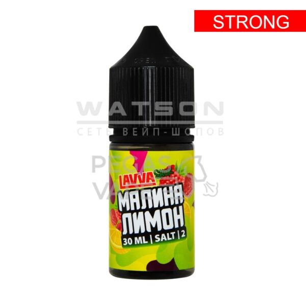 Жидкость LAVVA SHOK Salt (Малина лимон ) 30 мл 2% (20 мг/мл) Strong - Купить с доставкой в Красногорске