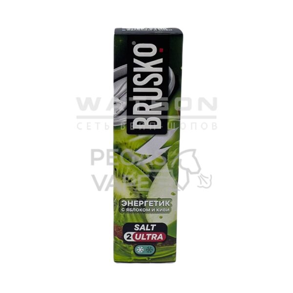 Жидкость Brusko Chubby Salt Strong (Энергетик с яблоком и киви) 35 мл 2% (20 мг/мл) Strong - Купить с доставкой в Красногорске