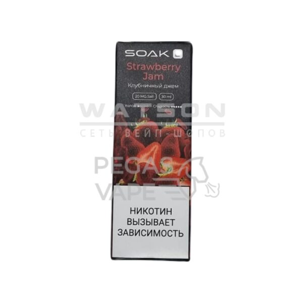 Жидкость SOAK L (Клубничный джем) 30 мл 2% (20 мг/мл) - Купить с доставкой в Красногорске