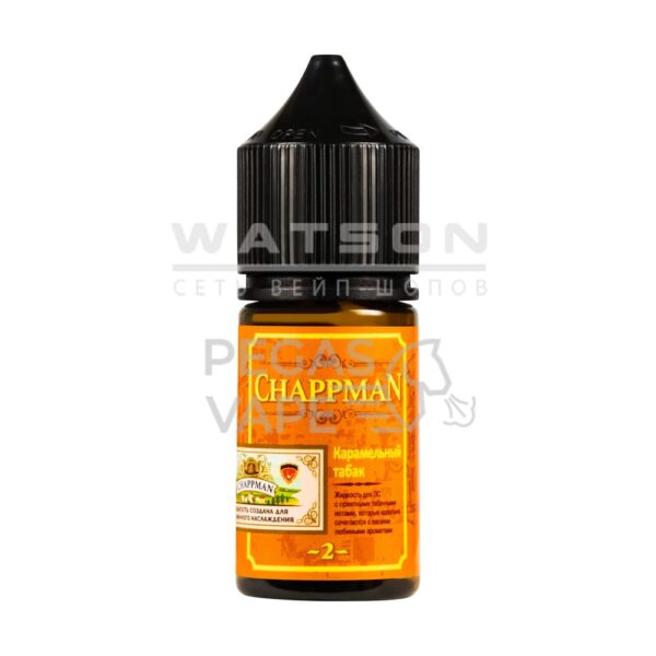 Жидкость Chappman Salt (Карамельный табак) 30 мл 2% (20 мг/мл) - Купить с доставкой в Красногорске