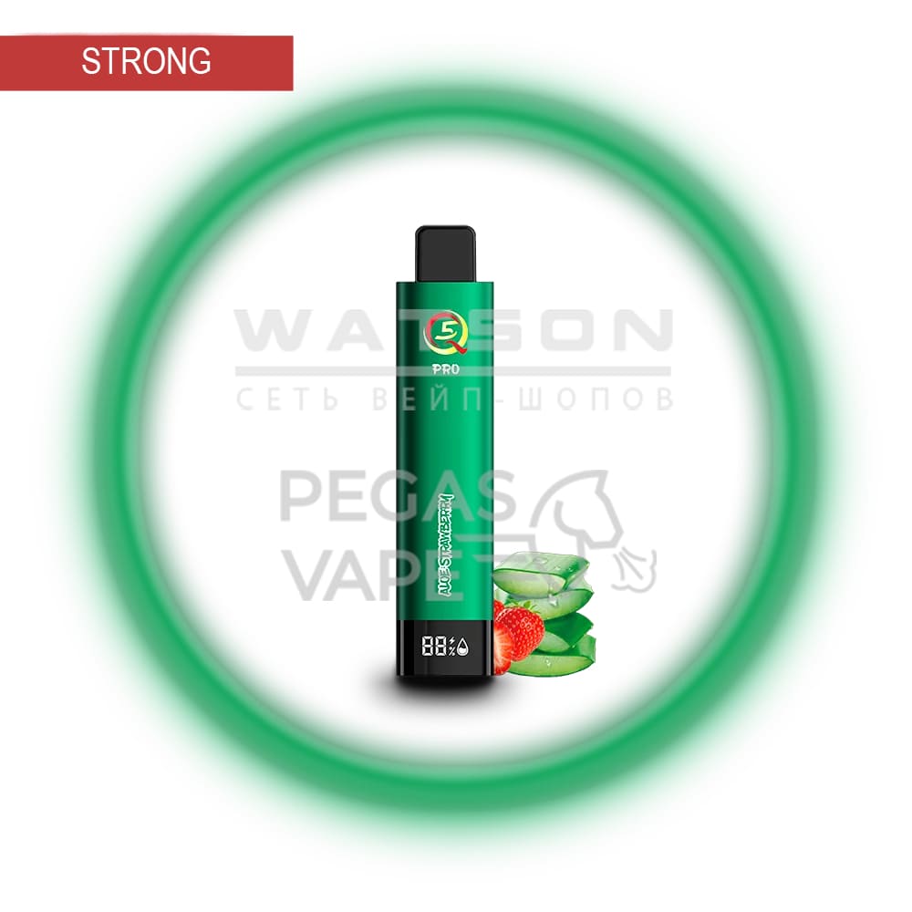 Электронная сигарета Q5 PRO 9000 Strong (Алое клубника) Электронная сигарета Q5 PRO 9000 Strong (Алое клубника) - Купить с доставкой в Красногорске