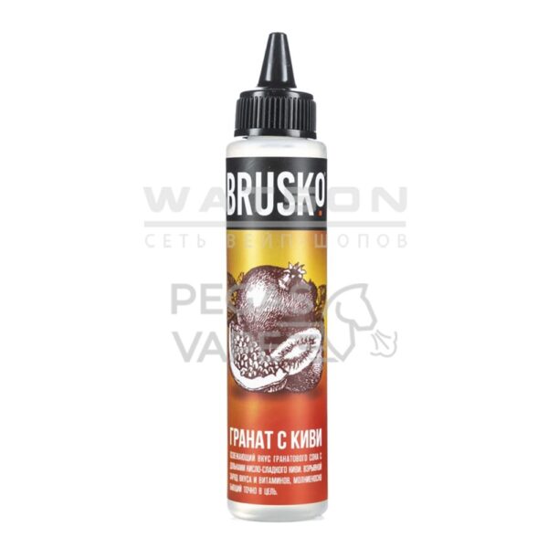 Жидкость Brusko Salt (Гранат киви ) 60 мл 0% (0 мг/мл) - Купить с доставкой в Красногорске