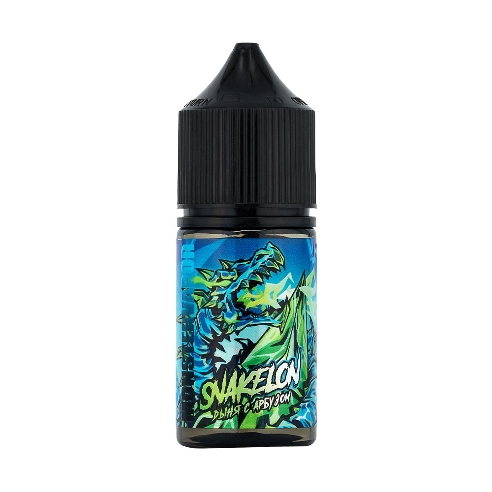Жидкость MONSTERVAPOR ULTRA SNAKELON (Дыня с арбузом) 30 мл 2% (20 мг/мл) Strong Жидкость MONSTERVAPOR ULTRA SNAKELON (Дыня с арбузом) 30 мл 2% (20 мг/мл) Strong - Купить с доставкой в Красногорске