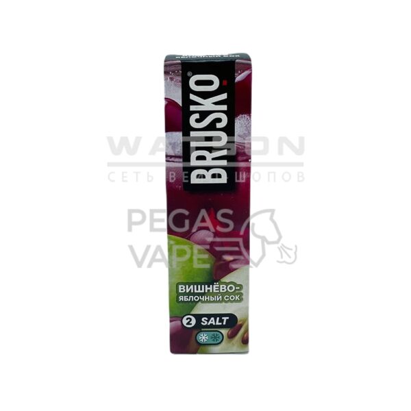 Жидкость Brusko Salt (Chubby) (Вишнево-яблочный сок) 35 мл 2% (20 мг/мл) - Купить с доставкой в Красногорске