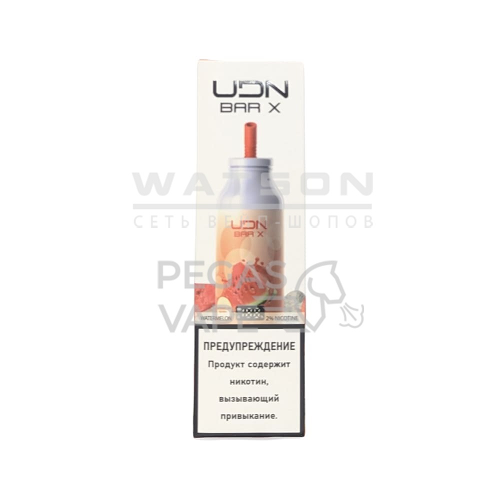 Электронная сигарета UDN BAR X 7000 NEW (Арбуз) Электронная сигарета UDN BAR X 7000 NEW (Арбуз) - Купить с доставкой в Красногорске