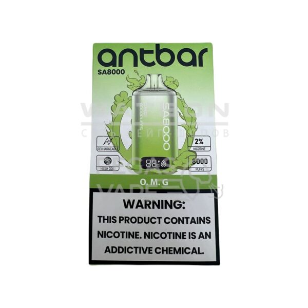 Электронная сигарета SMOANT ANT BAR SA 8000 (О.М.Г) - Купить с доставкой в Красногорске