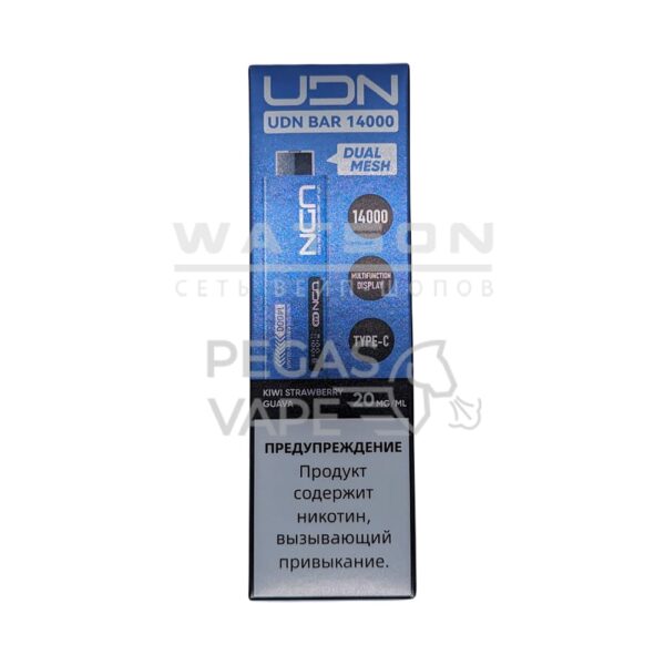 Электронная сигарета UDN BAR 14000 (Киви клубника гуава) - Купить с доставкой в Красногорске