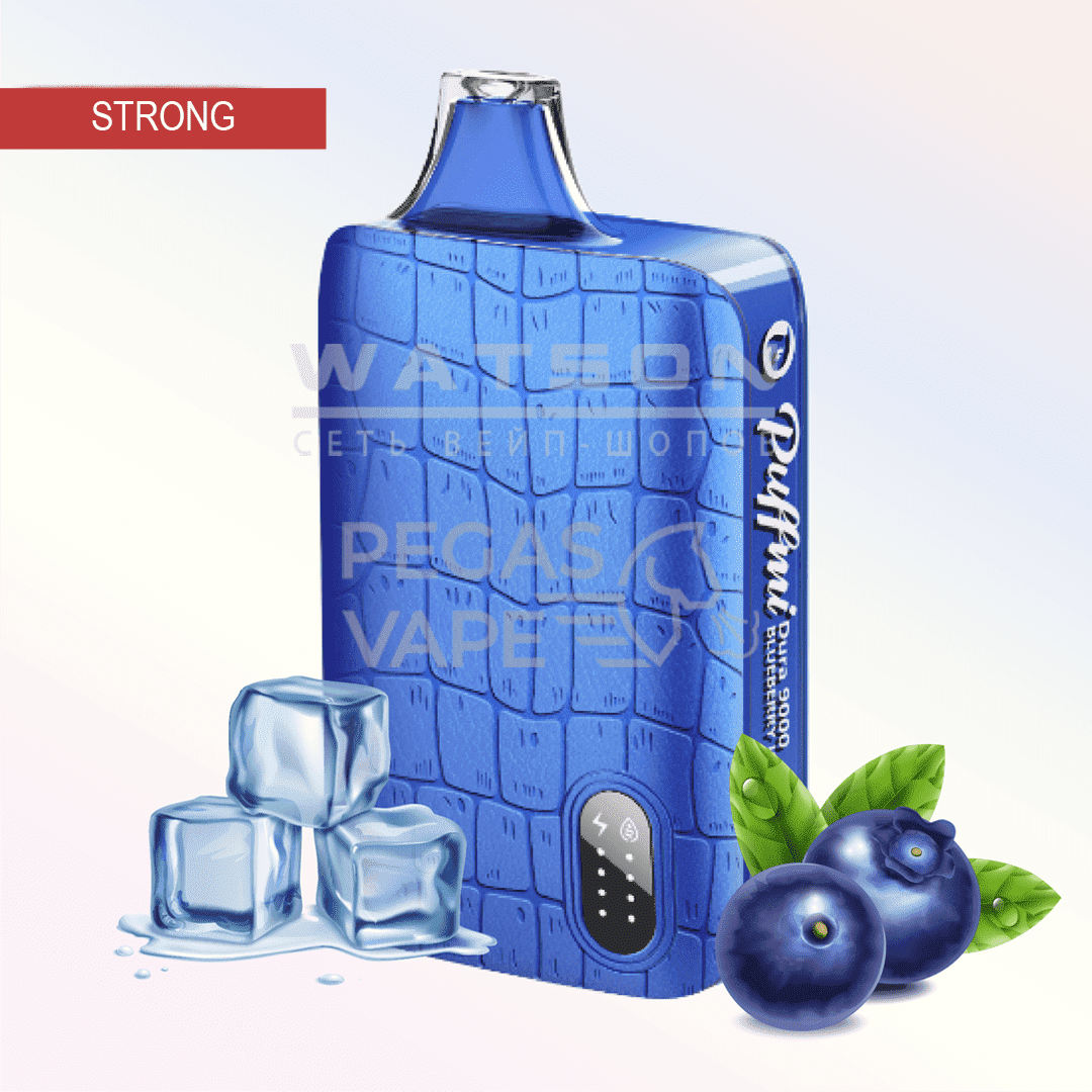 Электронная сигарета PuffMi DURA V2 9000 (Черничный лед) Электронная сигарета PuffMi DURA V2 9000 (Черничный лед) - Купить с доставкой в Красногорске