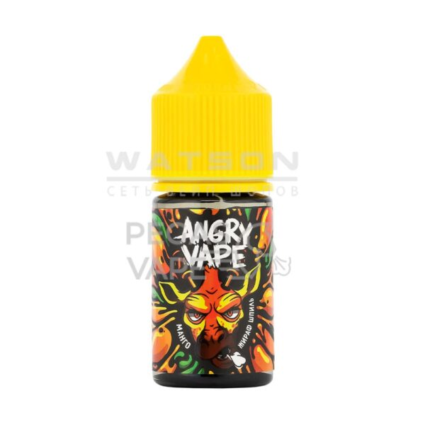 Жидкость Angry Vape Ultra Salt Жираф Шпиль (Манго) 30 мл 2% (20 мг/мл) Strong - Купить с доставкой в Красногорске