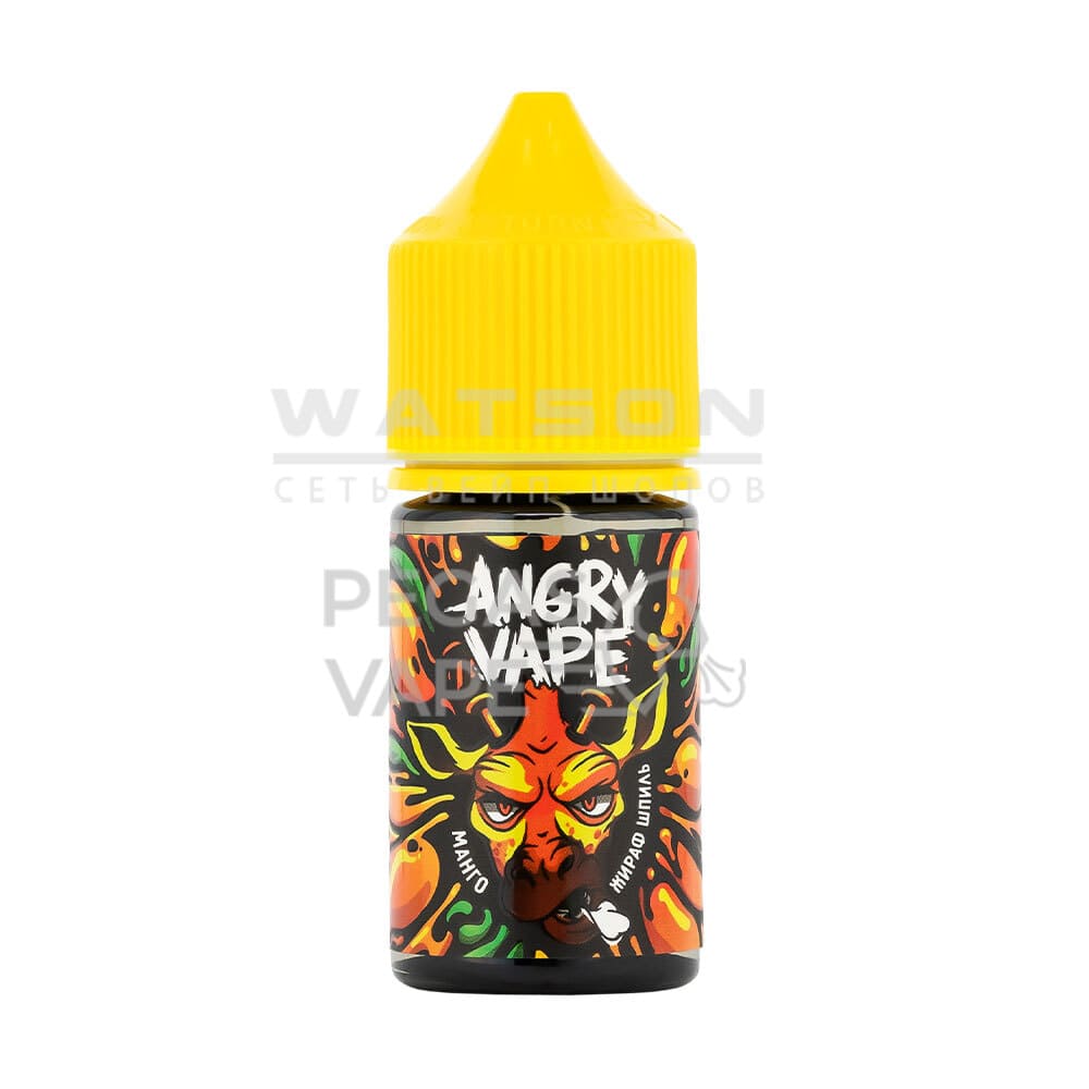 Жидкость Angry Vape Ultra Salt Жираф Шпиль (Манго) 30 мл 2% (20 мг/мл) Strong Жидкость Angry Vape Ultra Salt Жираф Шпиль (Манго) 30 мл 2% (20 мг/мл) Strong - Купить с доставкой в Красногорске