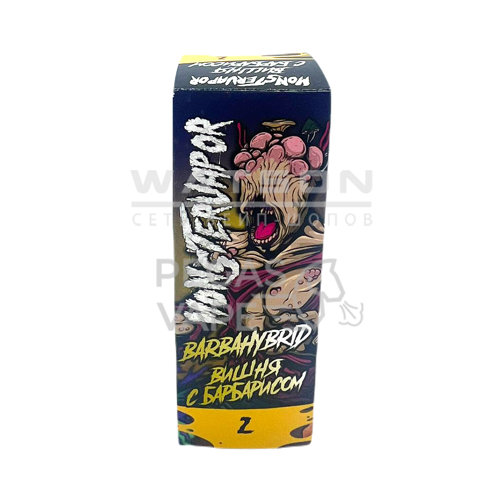 Жидкость MONSTERVAPOR BARBAHYBRID (Вишня с барбарисом) 30 мл 2% (20 мг/мл) Жидкость MONSTERVAPOR BARBAHYBRID (Вишня с барбарисом) 30 мл 2% (20 мг/мл) - Купить с доставкой в Красногорске