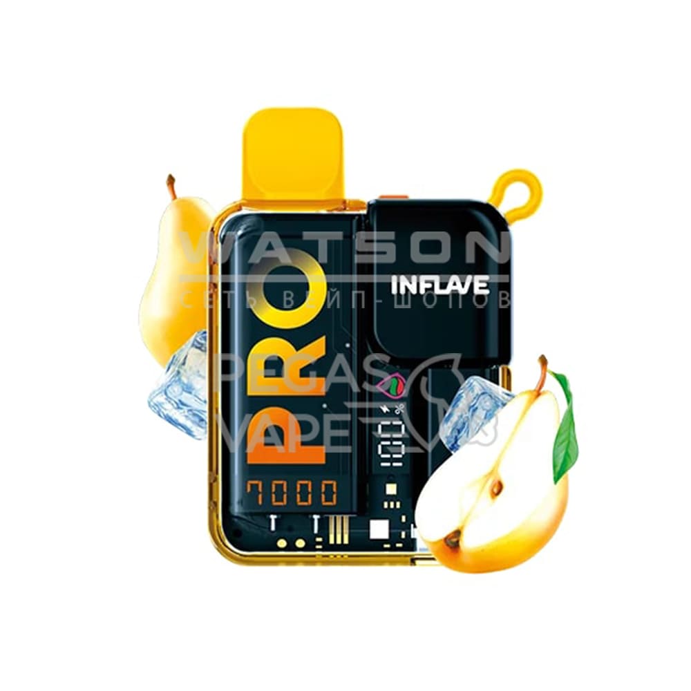 Электронная сигарета INFLAVE PRO 7000 (Ледяная груша) Электронная сигарета INFLAVE PRO 7000 (Ледяная груша) - Купить с доставкой в Красногорске