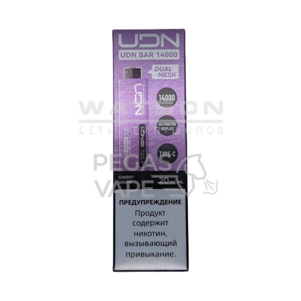 Электронная сигарета UDN BAR 14000 (Вишня виноград) - Купить с доставкой в Красногорске