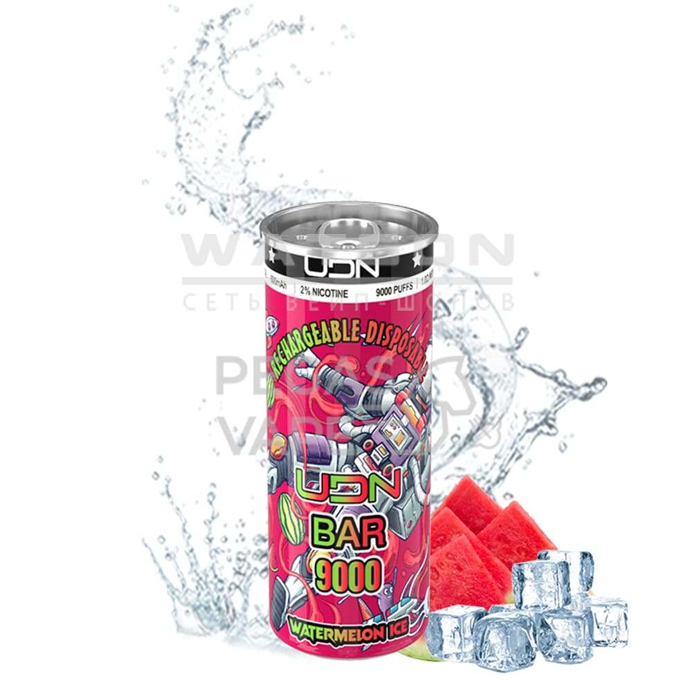 Электронная сигарета UDN BAR 9000 (Ледяной арбуз) - Купить с доставкой в Красногорске