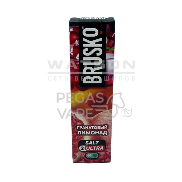 Жидкость Brusko Chubby Salt Strong (Гранатовый лимонад) 35 мл 2% (20 мг/мл) Strong - Купить с доставкой в Красногорске