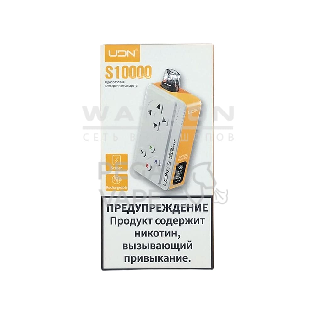 Электронная сигарета UDN S 10000 (Красный грейпфрут) Электронная сигарета UDN S 10000 (Красный грейпфрут) - Купить с доставкой в Красногорске