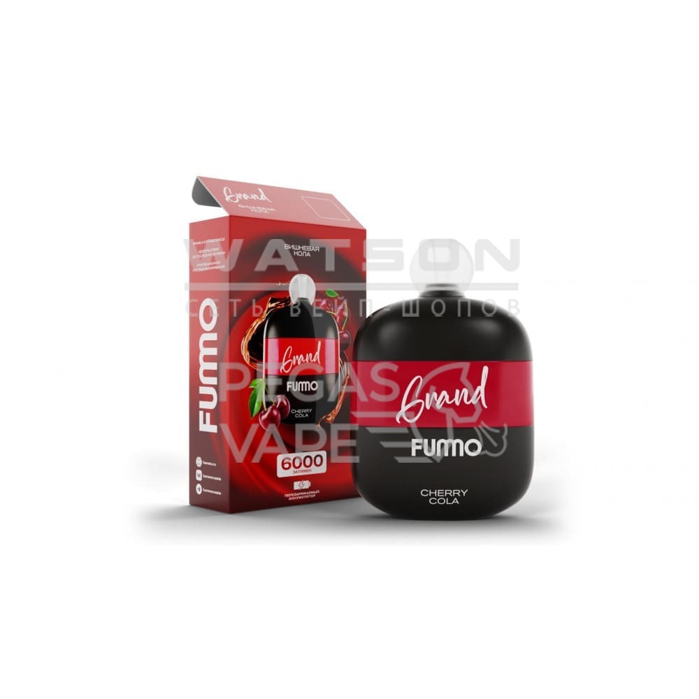 Электронная сигарета FUMMO 6000 GRAND (Вишневая кола) Электронная сигарета FUMMO 6000 GRAND (Вишневая кола) - Купить с доставкой в Красногорске