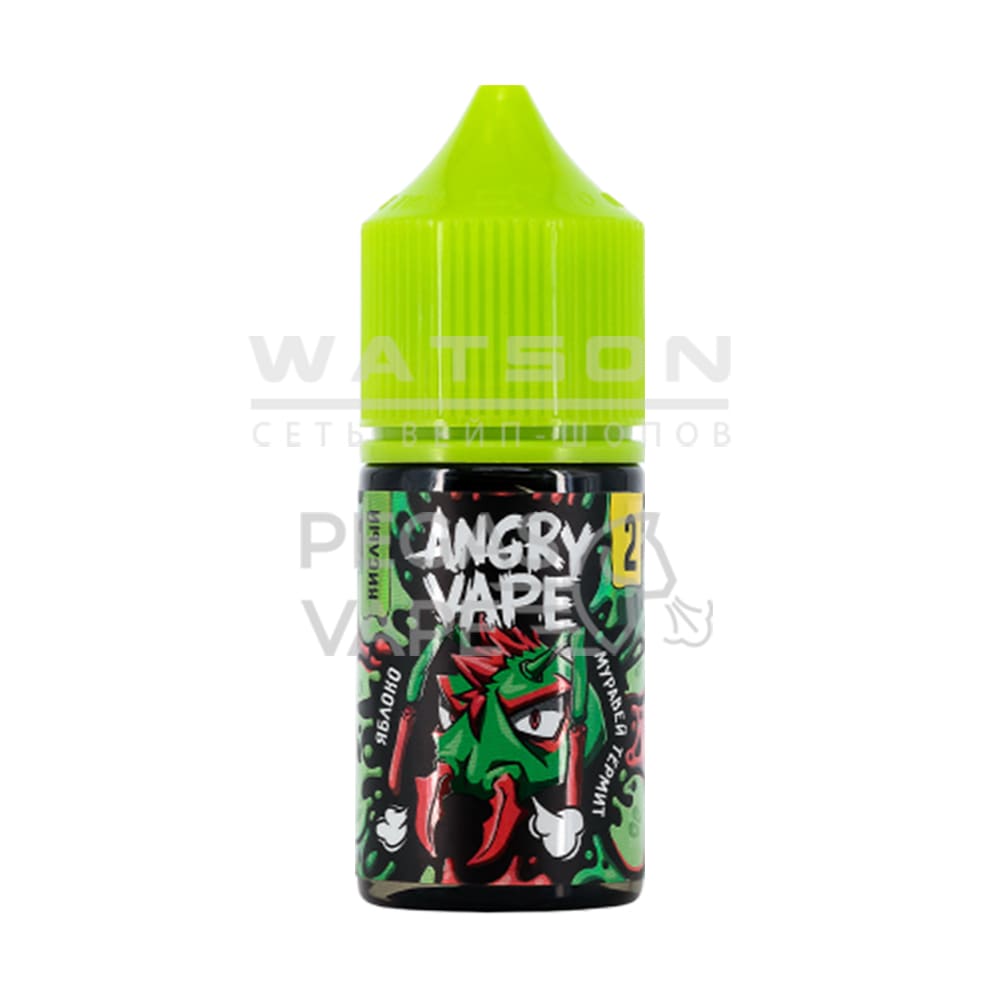 Жидкость Angry Vape Salt Муравей Термит (Яблоко) 30 мл 2% (20 мг/мл) Жидкость Angry Vape Salt Муравей Термит (Яблоко) 30 мл 2% (20 мг/мл) - Купить с доставкой в Красногорске