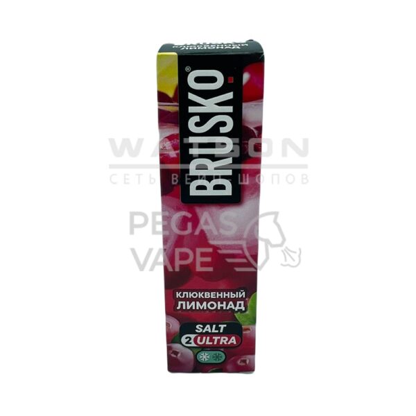 Жидкость Brusko Chubby Salt Strong (Клюквенный лимонад) 35 мл 2% (20 мг/мл) Strong - Купить с доставкой в Красногорске