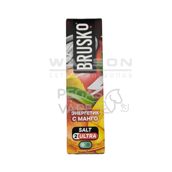 Жидкость Brusko Chubby Salt Strong (Энергетик с манго) 35 мл 2% (20 мг/мл) Strong - Купить с доставкой в Красногорске