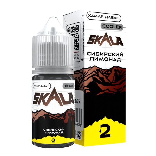 Жидкость SKALA Salt Хамар-Дабанд (сибирский лимонад со льдом)30 мл 2% (20 мг/мл) - Купить с доставкой в Красногорске