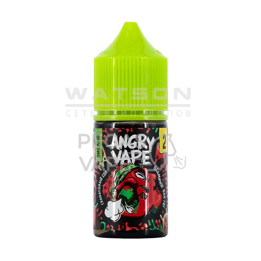 Жидкость Angry Vape Salt Осьминог Ван Гог (Гранатовый сок) 30 мл 2% (20 мг/мл) Жидкость Angry Vape Salt Осьминог Ван Гог (Гранатовый сок) 30 мл 2% (20 мг/мл) - Купить с доставкой в Красногорске