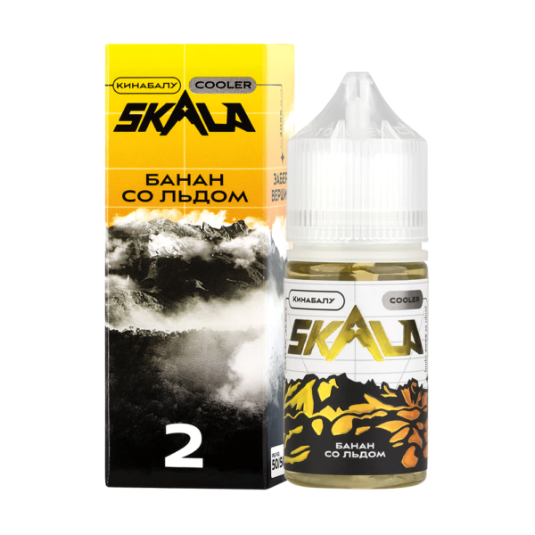 Жидкость SKALA Salt Кинабалу (Банан со льдом) 30 мл 2% (20 мг/мл) - Купить с доставкой в Красногорске