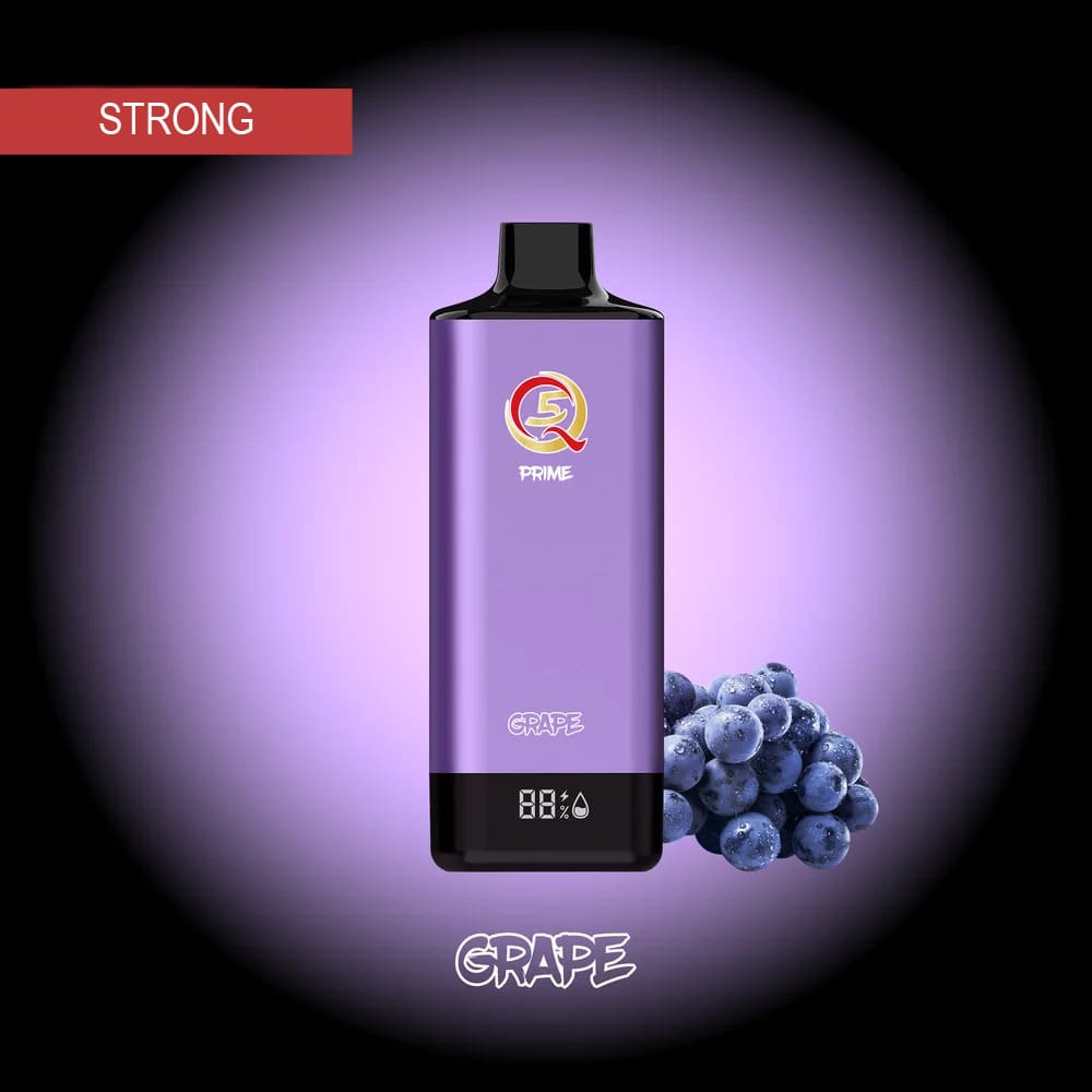 Электронная сигарета Q5 PRIME STRONG 12000 (Виноград) Электронная сигарета Q5 PRIME STRONG 12000 (Виноград) - Купить с доставкой в Красногорске